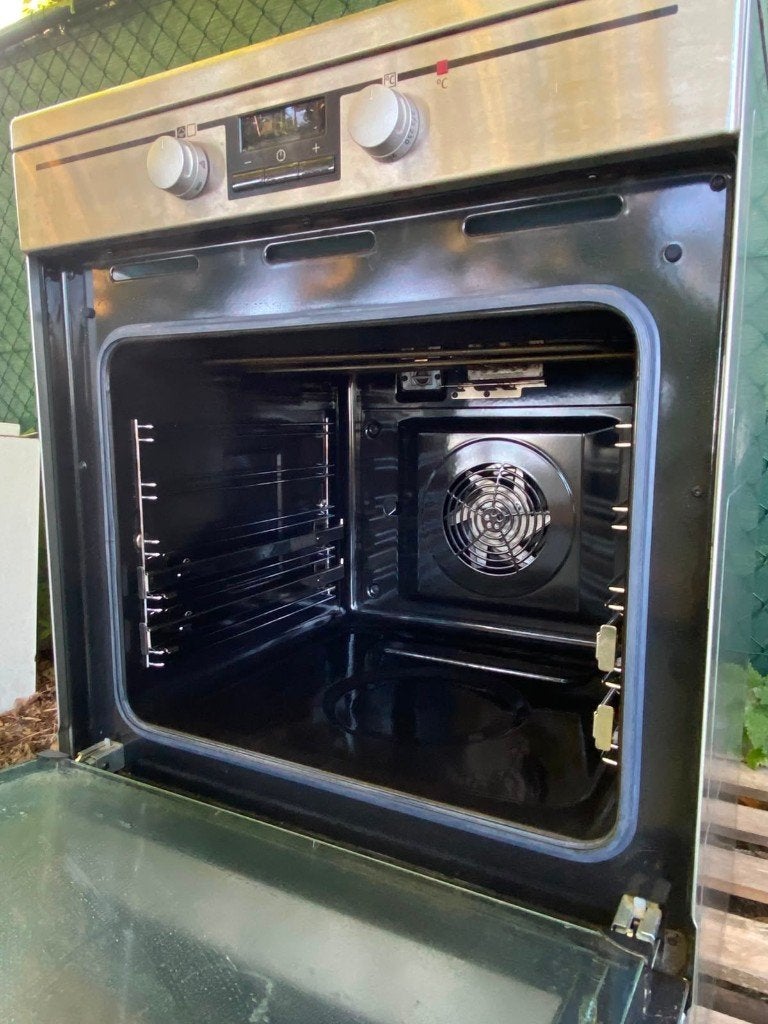 AEG inductie kookplaat met oven, Elektronische apparatuur, Kookplaten, Zo goed als nieuw, Vrijstaand, Inductie, 4 kookzones, Energieklasse A of zuiniger