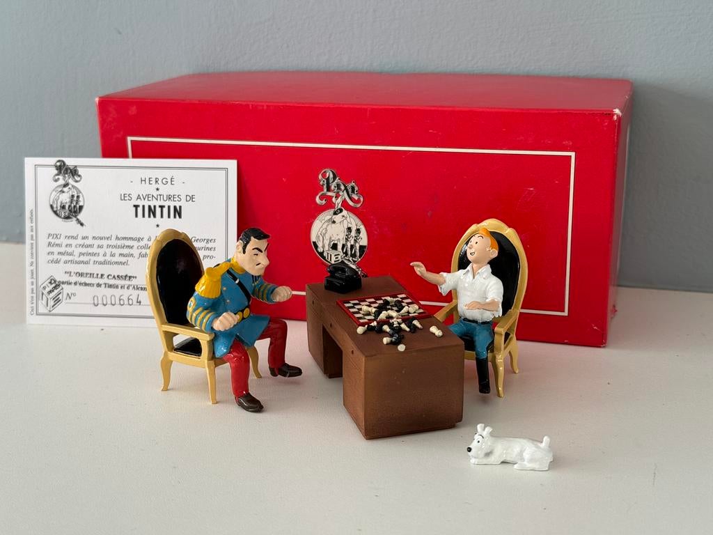 Kuifje en Alcazar het Pixi-schaakspel, Ophalen of Verzenden, Kuifje, Zo goed als nieuw