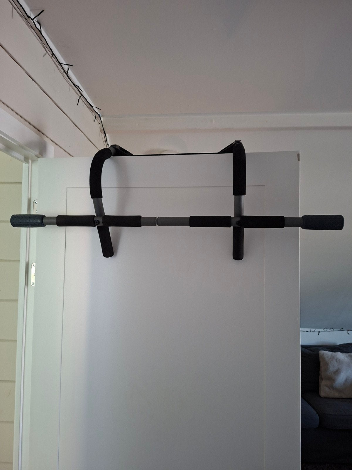 optrekstang multigym, Ophalen