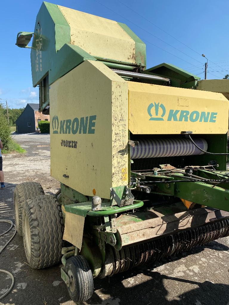 Presse krone, Enlèvement, Utilisé