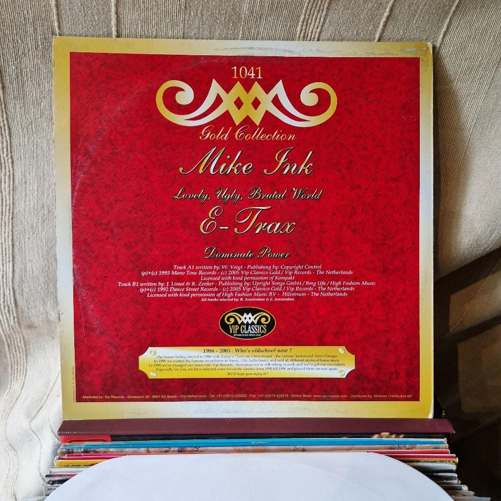 Vinyle Mike Ink techno électro, Cd's en Dvd's, Gebruikt, Techno of Trance, 12 inch, Ophalen of Verzenden