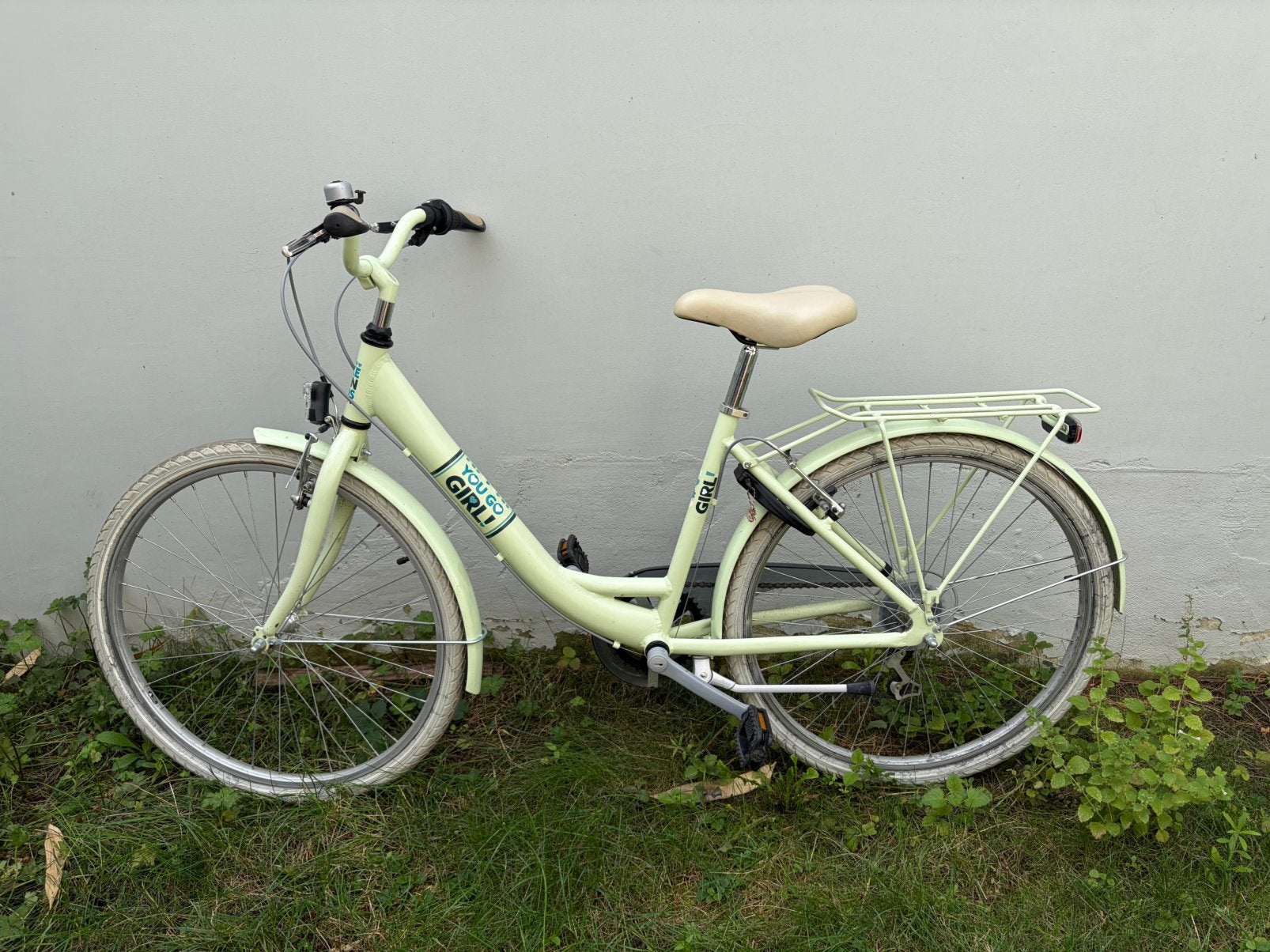 Meisjesfiets 10 jaar, Fietsen en Brommers, Versnellingen, Zo goed als nieuw, Schijfrem, Ophalen