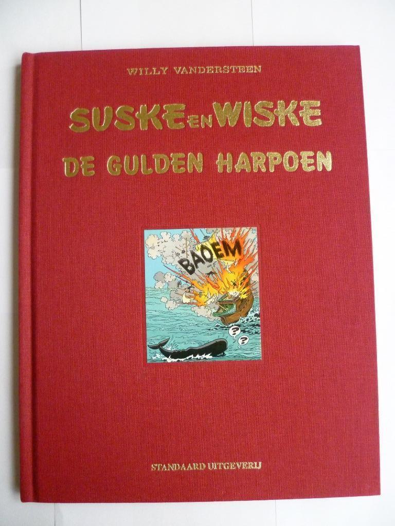 S&W LUXE UITGAVE "DE GULDEN HARPOEN"UIT 1993 OPLAGE 800 EX, Enlèvement ou Envoi, Willy Vandersteen, Une BD, Comme neuf