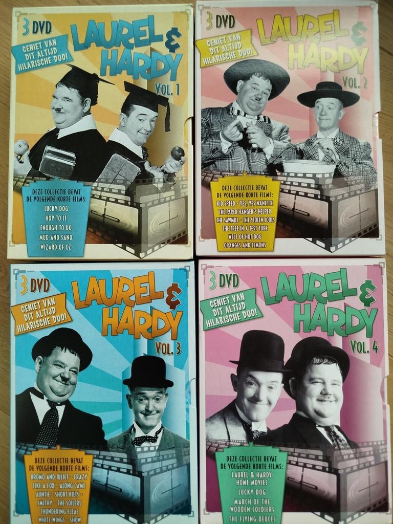 Dvd Laurel&Hardy, Ophalen of Verzenden
