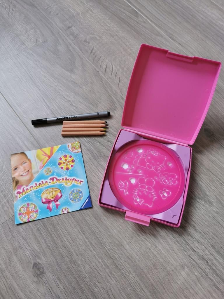 Mandala Hello Kitty, Ophalen of Verzenden, Gebruikt, Knutselen
