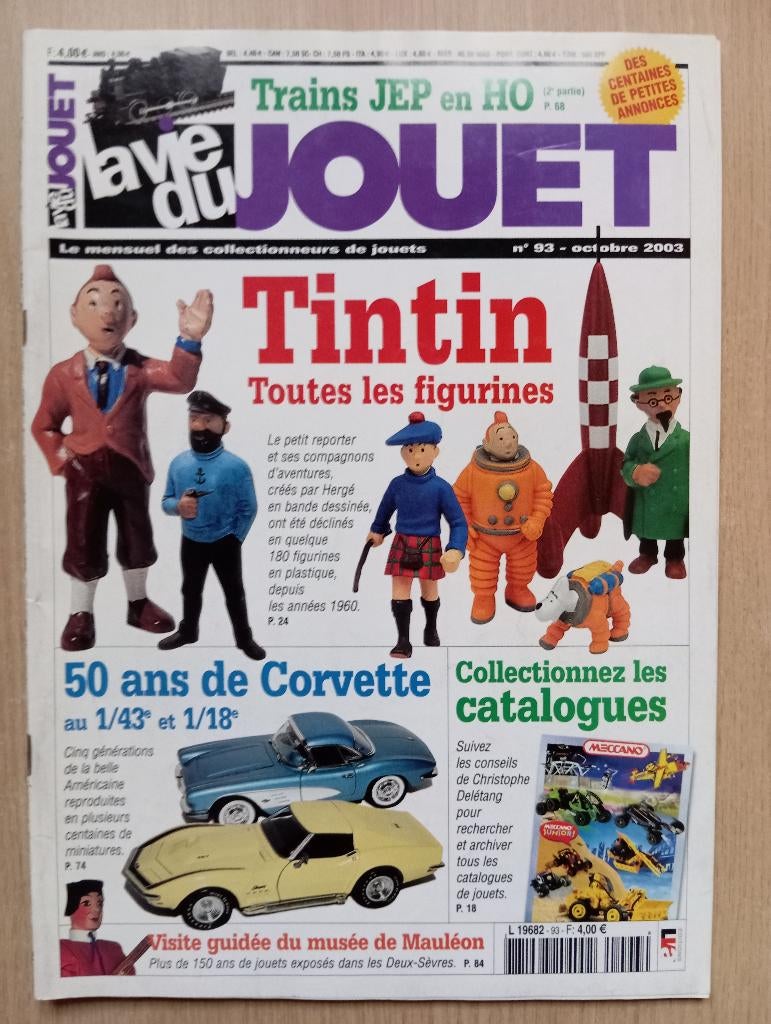 Revues sur objets Tintin, Enlèvement ou Envoi, 1980 à nos jours, Journal ou Magazine