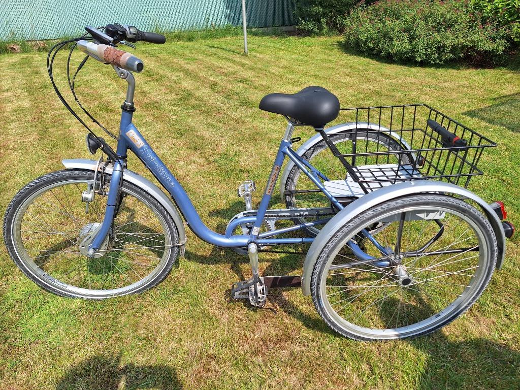 Electrische driewielfiets, Fietsen en Brommers, Fietsen | Driewielfietsen, Ophalen, Zo goed als nieuw