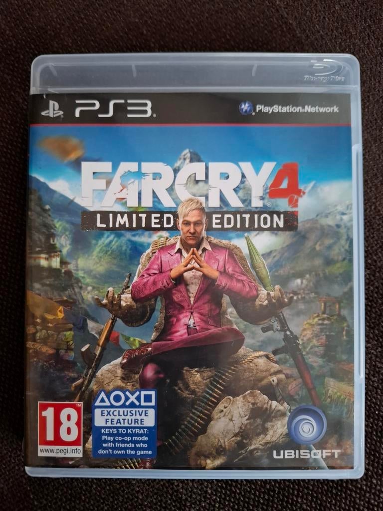 PS3 Farcry 4 édition limitée (complète), Consoles de jeu & Jeux vidéo, Enlèvement ou Envoi, Comme neuf