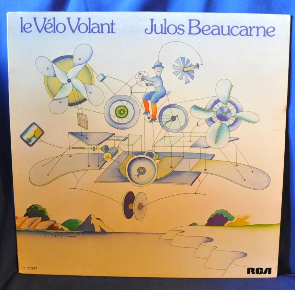 vinyl 33 tours julos beaucarne (x2090), Enlèvement ou Envoi, Utilisé