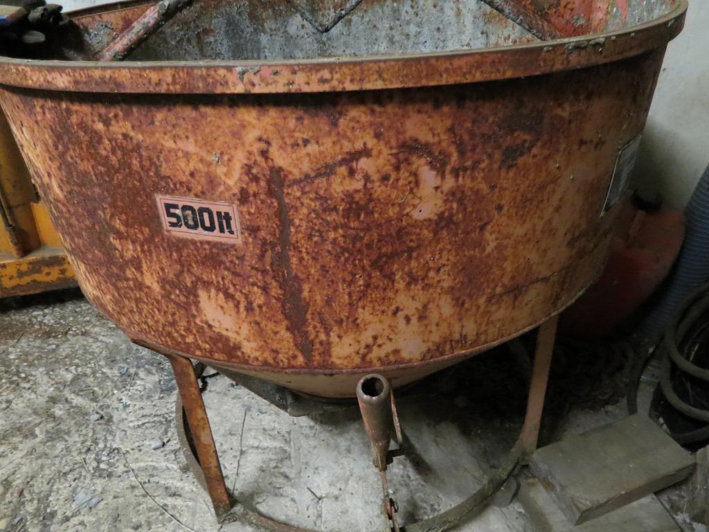 BETONKUBEL 500L, Enlèvement, Utilisé