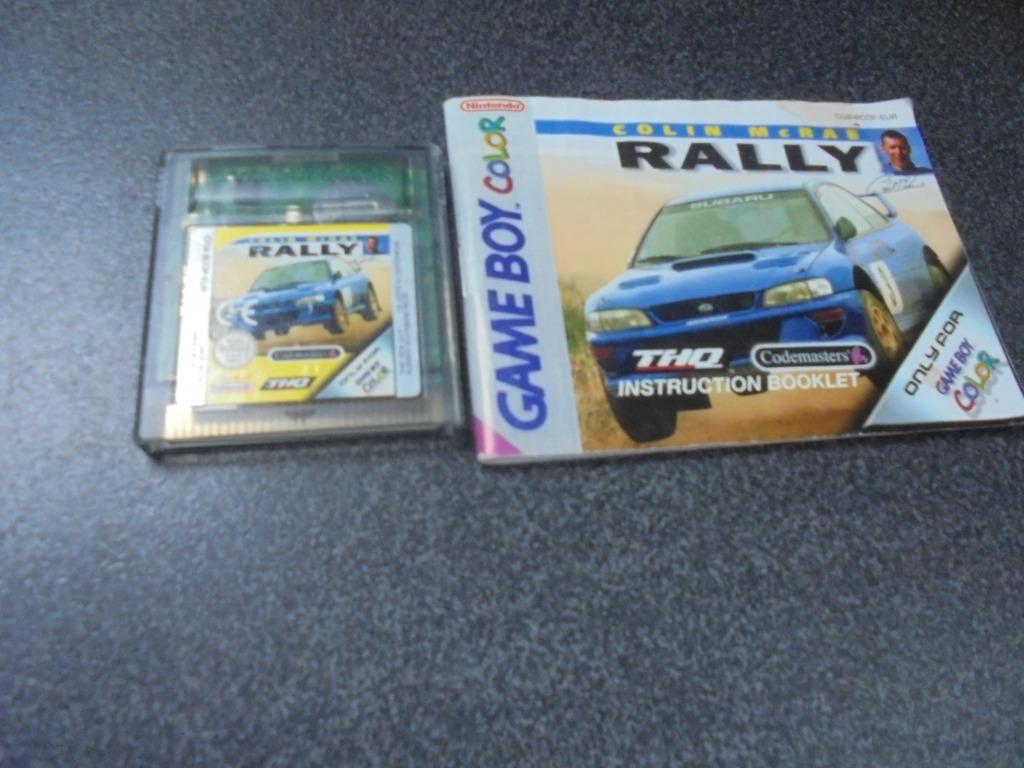Game boy color Colin Mc Rae (orig), Consoles de jeu & Jeux vidéo, Jeux | Nintendo Game Boy, Enlèvement ou Envoi, Utilisé, Course et Pilotage