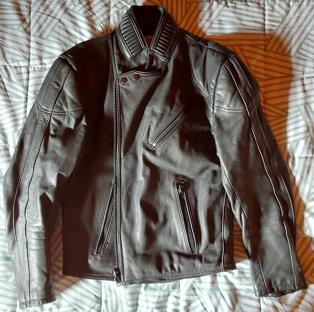 Jacket moto, cuir, race, Enlèvement ou Envoi, Seconde main, Femmes, Autres types