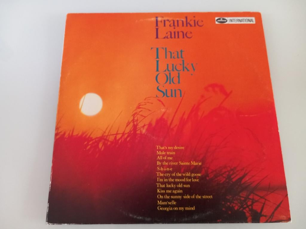 Vinyle LP Frankie Laine That lucky old sun Country Rock, Enlèvement ou Envoi, 12 pouces