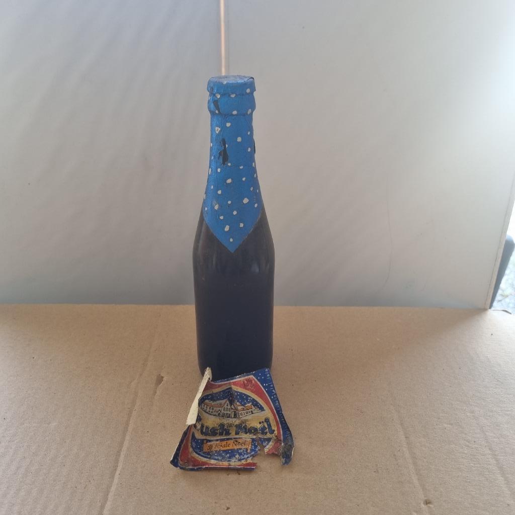 Bouteille de bière Bush de Noël, Collections, Enlèvement ou Envoi, Utilisé, Bouteille(s), Autres marques