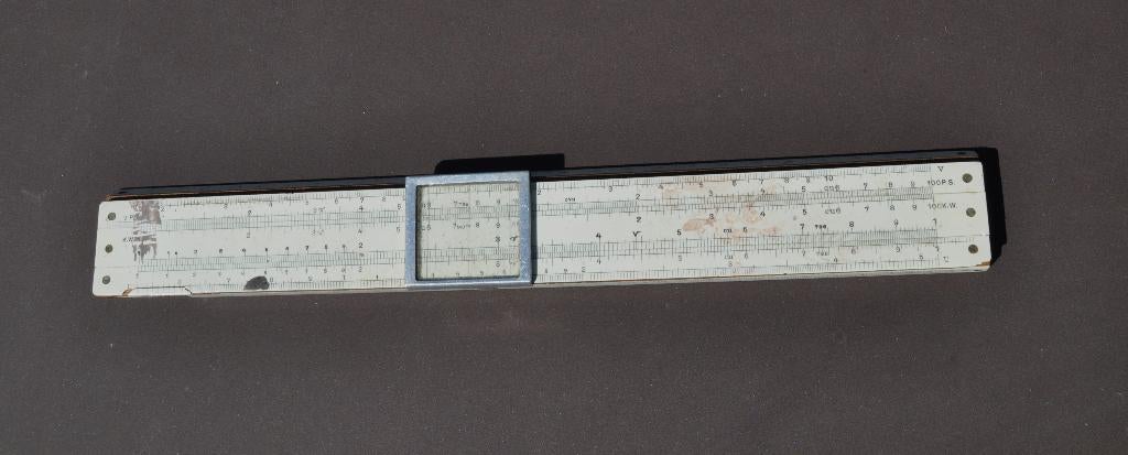 Règle à calcul ancienne –28,5 cm –instrument de précision, Antiquités & Art, Curiosités & Brocante, Enlèvement ou Envoi