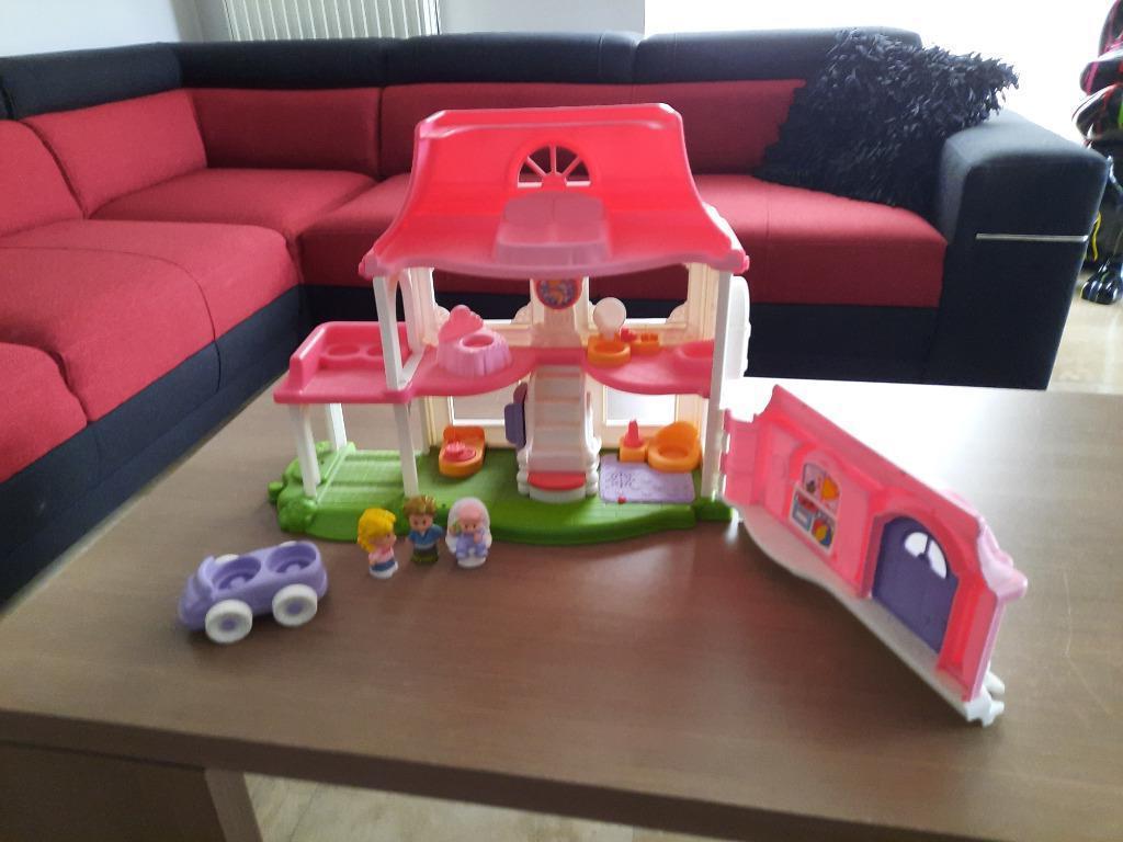 Fisher price little people happy home, Ophalen, Gebruikt, Speelset