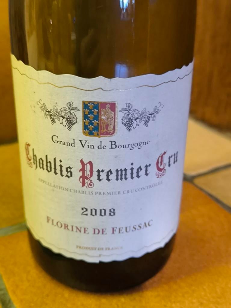 Chablis Premier Cru 2008, Enlèvement ou Envoi, Comme neuf, Vin blanc, France