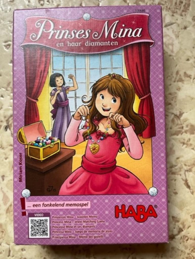 Haba Prinses Mina en haar diamanten, Kinderen en Baby's, Ophalen of Verzenden