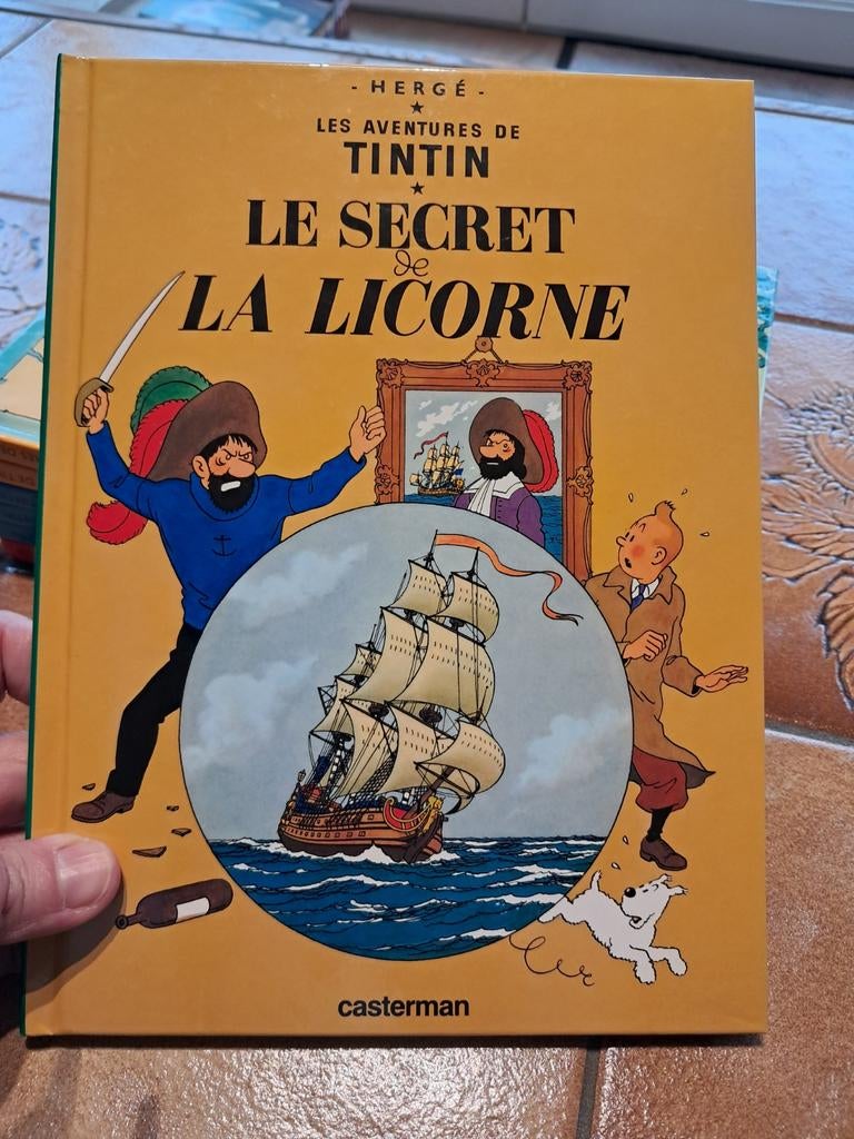 Het geheim van de eenhoorn - Kuifje - Hergé, Boeken, Stripverhalen, Zo goed als nieuw, Eén stripboek, Ophalen of Verzenden