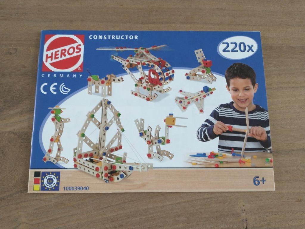 Bouwplannen - HEROS constructor, Enlèvement ou Envoi, Comme neuf, Construction