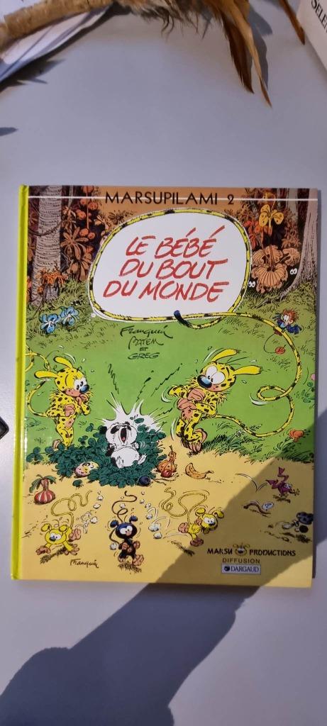 Marsupilami 2 LE bébé du Bout du Monde 1988, Une BD, Comme neuf, Franquin, Envoi