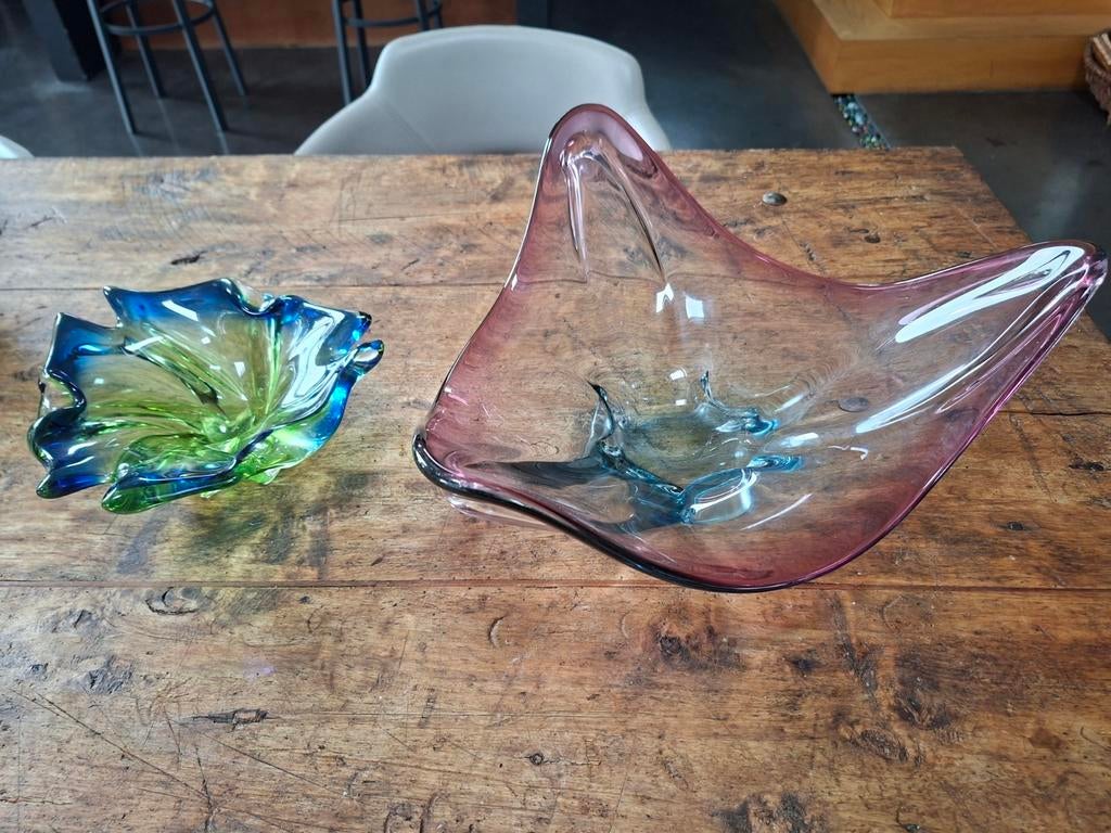 Murano schalen, Ophalen