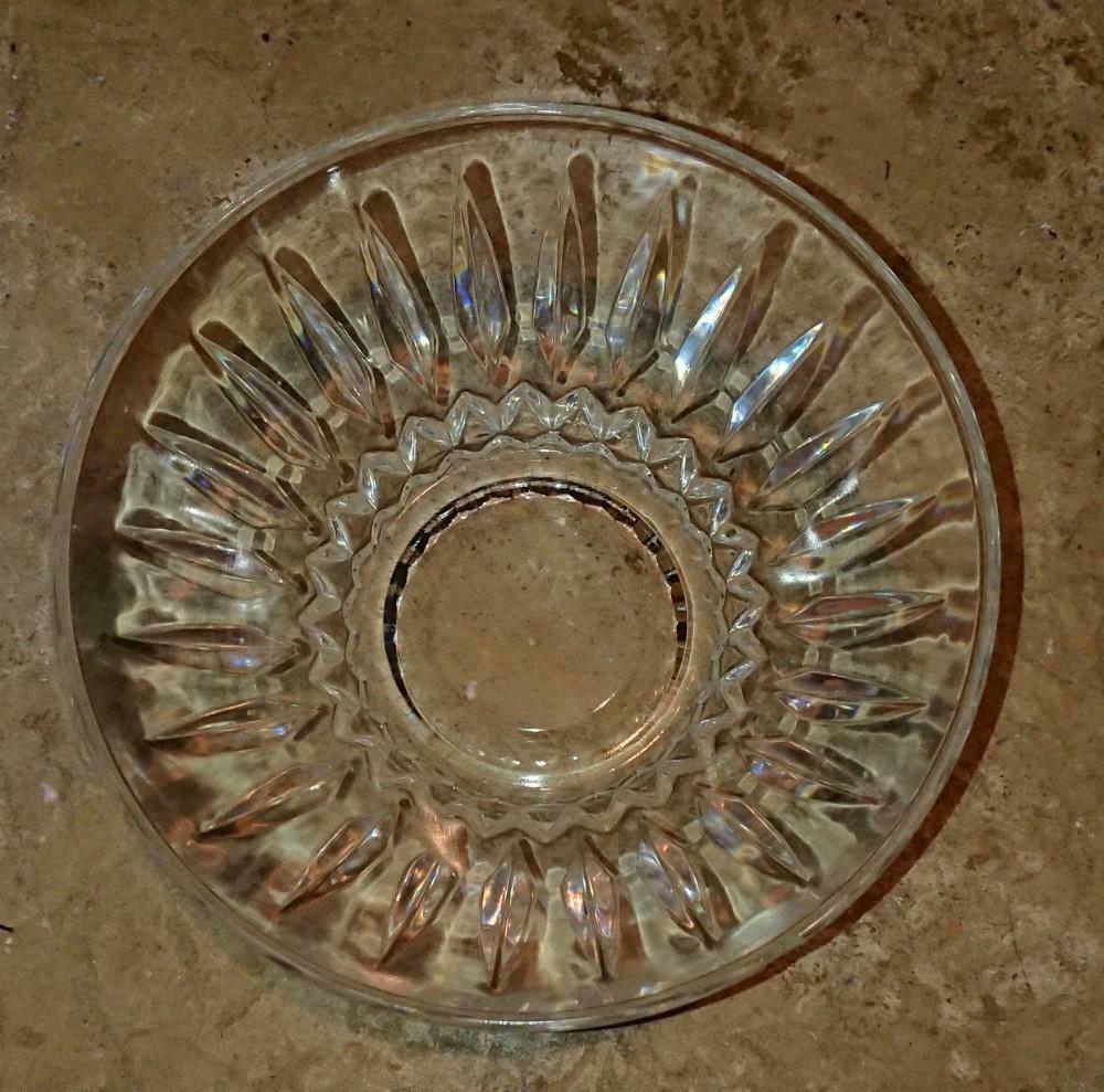 Saladier en verre, Enlèvement ou Envoi, Comme neuf, Verre