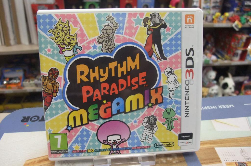 Rhythm Paradise megamix 3ds, Games en Spelcomputers, Games | Nintendo 2DS en 3DS, Zo goed als nieuw, Overige genres, 1 speler