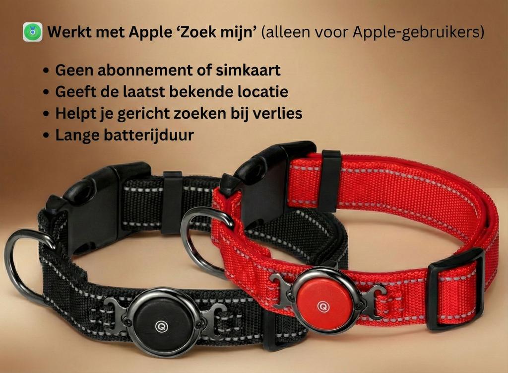 Slimme Huisdier-Tracker – Werkt met Apple ‘Zoek mijn’, Ophalen of Verzenden, Nieuw