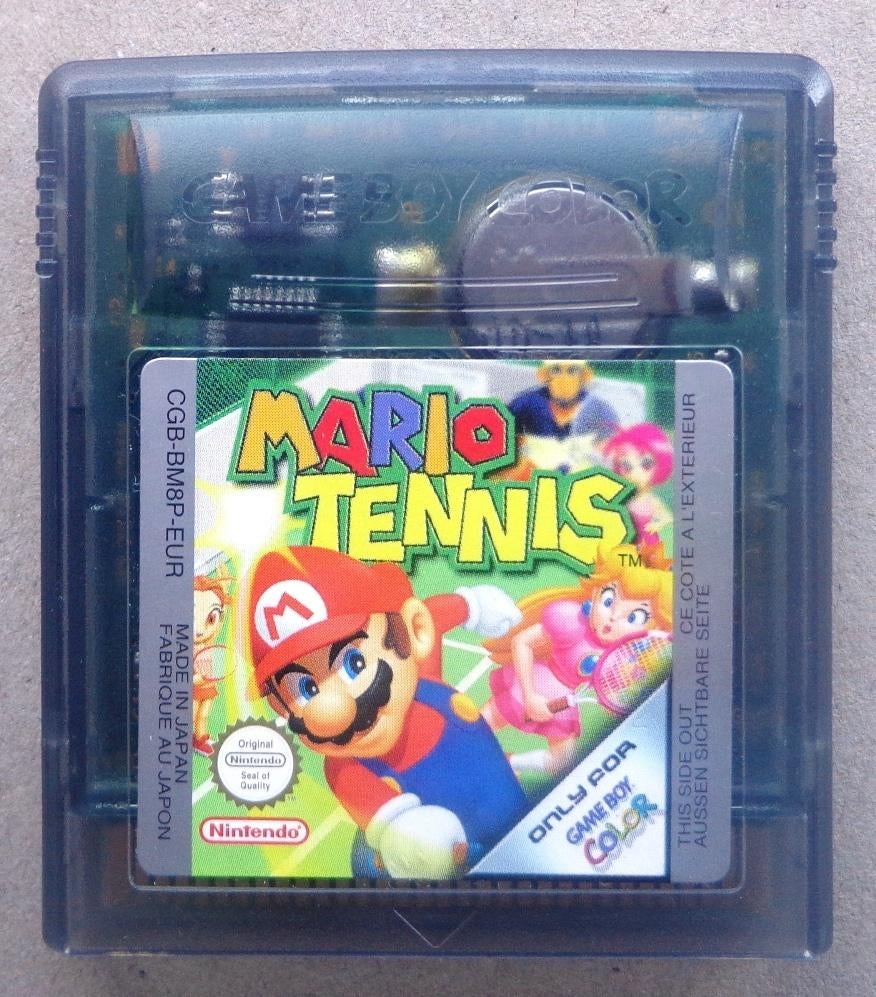Mario Tennis voor de Gameboy Color en Advance, Games en Spelcomputers, Games | Nintendo Game Boy, Gebruikt, Ophalen of Verzenden