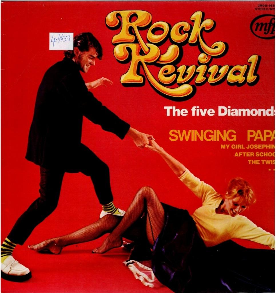 Vinyl, LP    -   The Five Diamonds – Rock Revival, Ophalen of Verzenden, Overige formaten