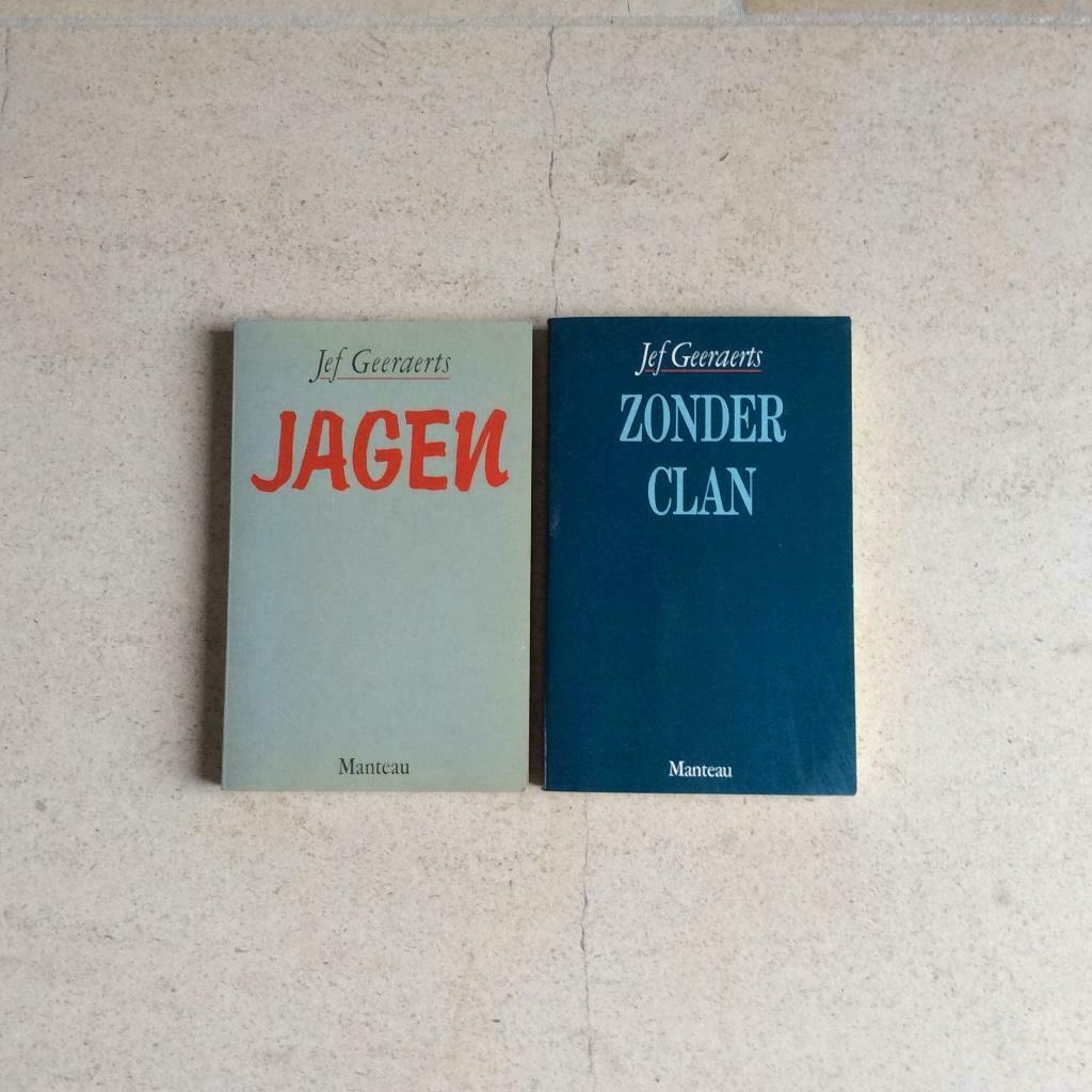 2 boeken Jef Geeraerts, Boeken, Ophalen, Gelezen, Jef Geeraerts, België