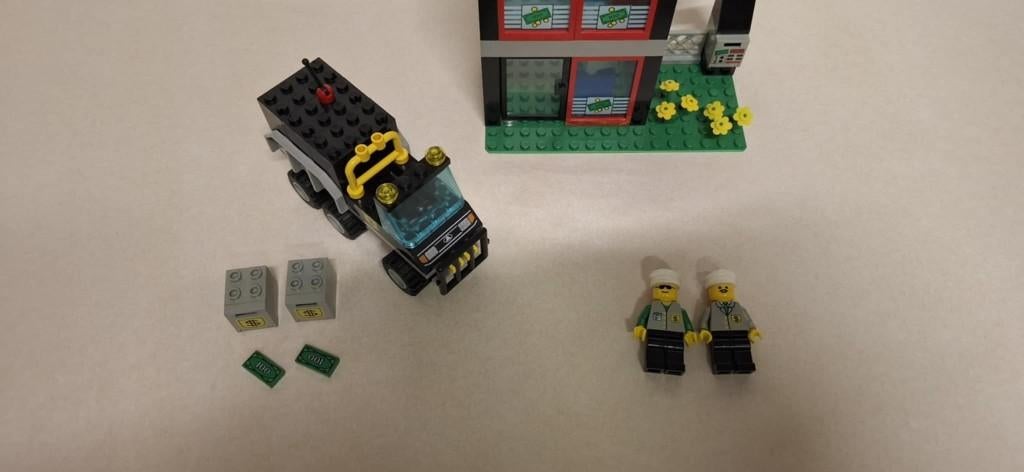 Lego 6566 Bank, Enlèvement ou Envoi, Utilisé, Ensemble complet, Lego