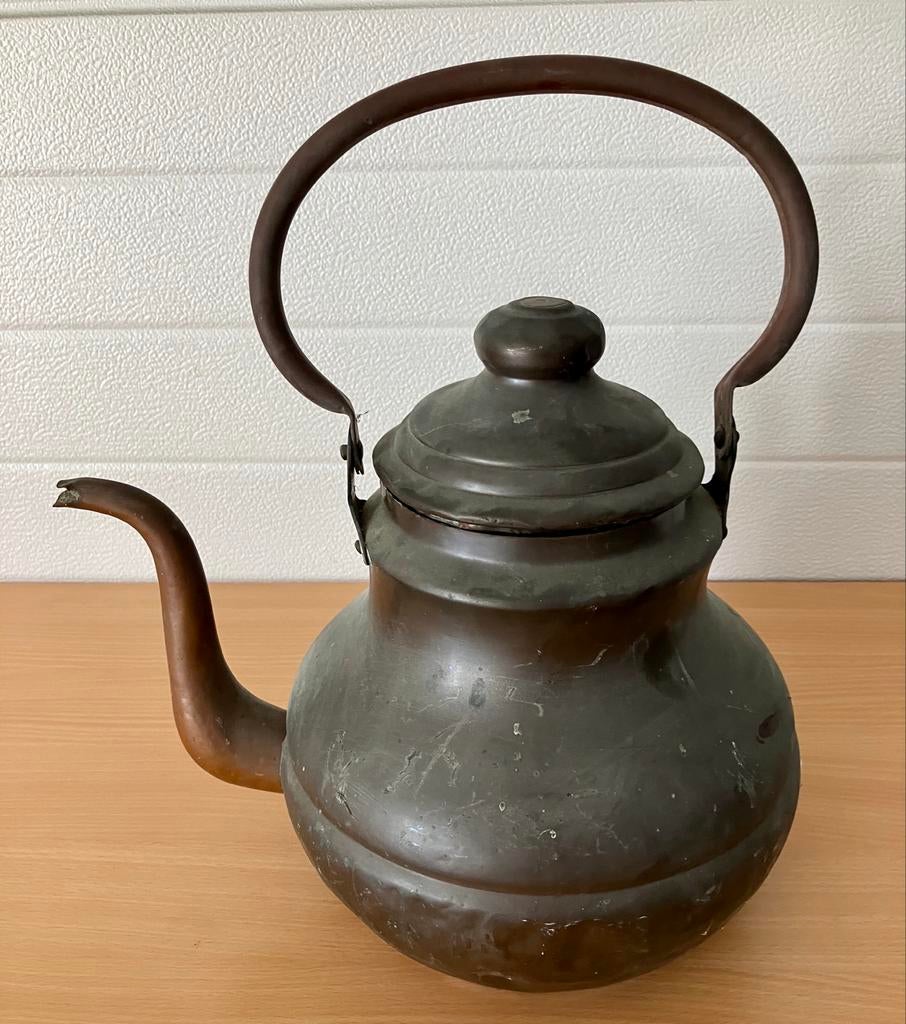 Bouilloire en cuivre, Antiquités & Art, Cuivre