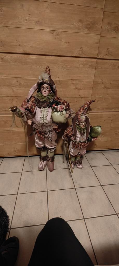 Arlequin grand 1m le petit 70cm, Ophalen, Zo goed als nieuw