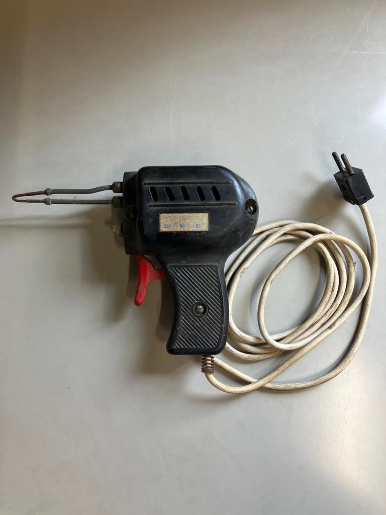 Soldeerpistool, Enlèvement, Utilisé
