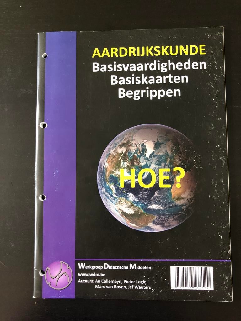 Aardrijkskunde basisvaardigheden, basiskaarten & begrippen, Enlèvement ou Envoi, Comme neuf, Géographie