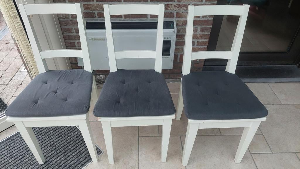 3 stoelen, Ophalen, Gebruikt