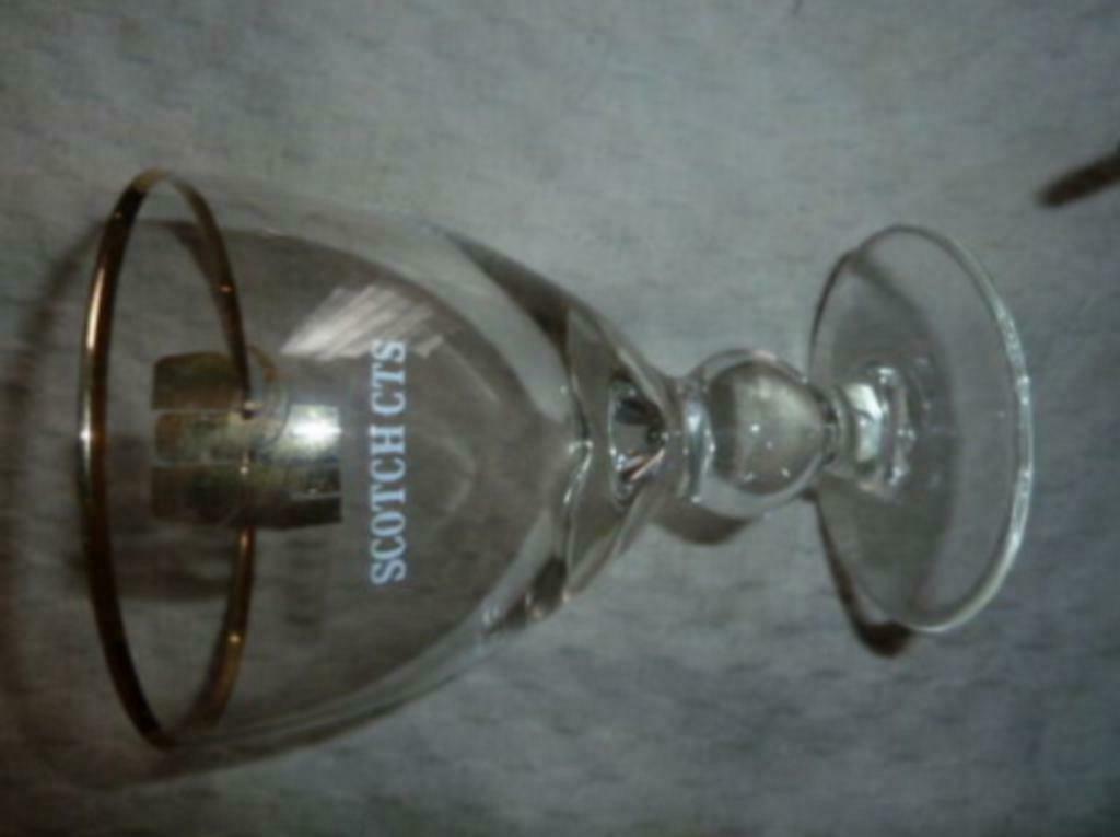 #D bier glas SCOTCH CTS 25cl Brouwerij Wielemans - Brussel, Verzamelen, Ophalen of Verzenden, Gebruikt, Bierglas