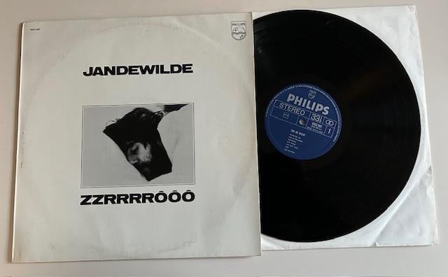 LP JAN DE WILDE ZZRRROOOOO - BELPOP - KLEINKUNST, Ophalen of Verzenden, Zo goed als nieuw, 12 inch, Pop