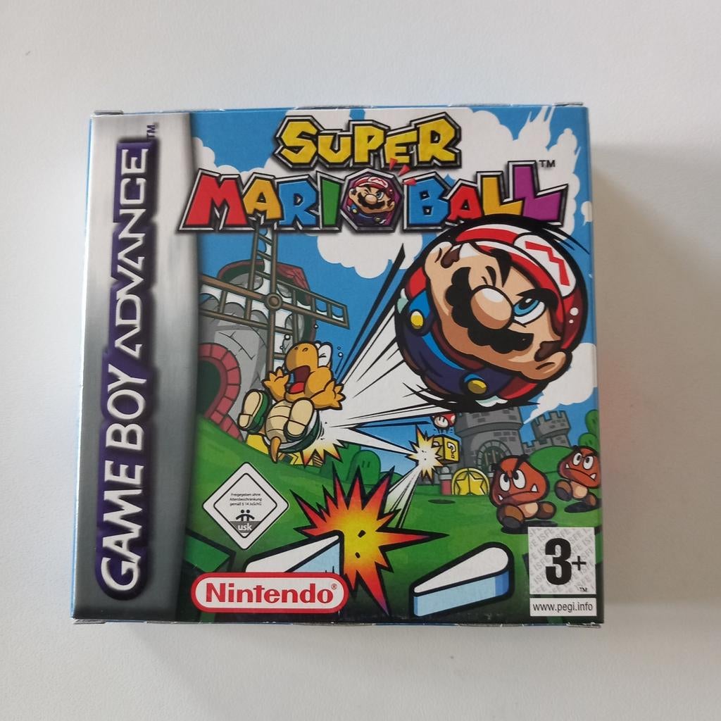 Super Mario Ball Nintendo gameboy adv, Games en Spelcomputers, Ophalen of Verzenden, Zo goed als nieuw