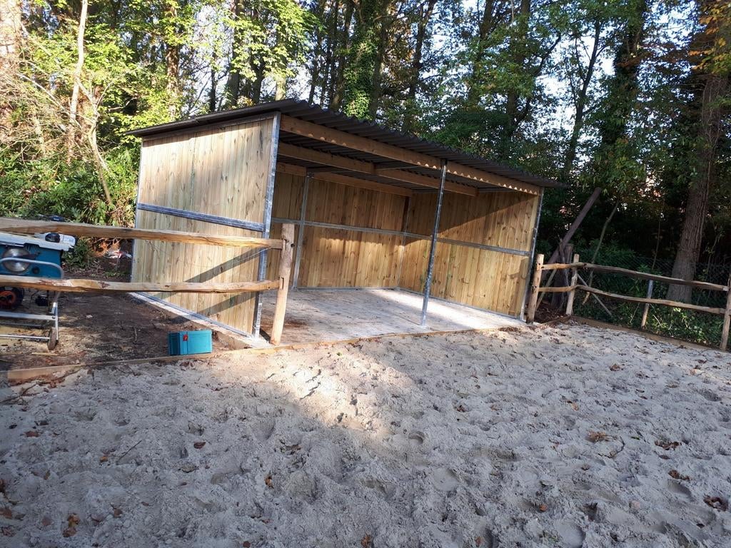 Nieuwe  schuilstallen  schutstal  weidestal buiten stal, Dieren en Toebehoren, Stalling en Weidegang