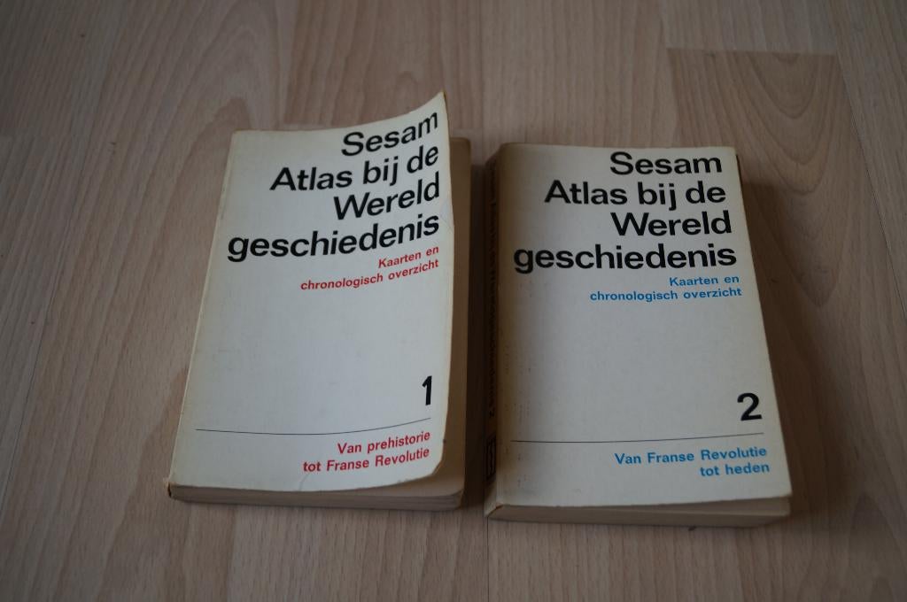 Sesam, Atlas bij de Wereldgeschiedenis, Boeken, Ophalen of Verzenden