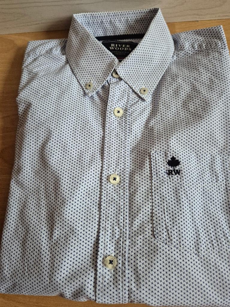 Hemd 12 jaar River Woods nieuwstaat, Kinderen en Baby's, Kinderkleding | Maat 152, Ophalen of Verzenden, Zo goed als nieuw, Shirt of Longsleeve