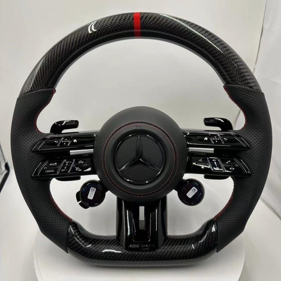 Mercedes dragonfly stuur carbon compleet leer AMG, Ophalen of Verzenden, Nieuw, Mercedes-Benz