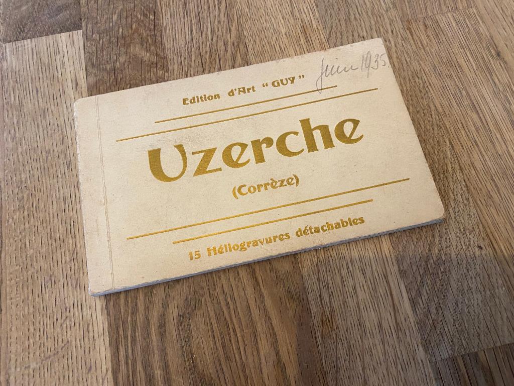 Album cartes postales anciennes souvenir d'Uzerche, Enlèvement ou Envoi, France