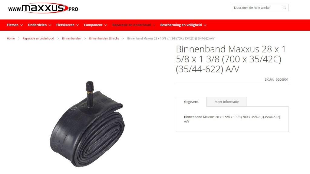 Fiets binnenband, Ophalen, Nieuw, Band, Maxxus