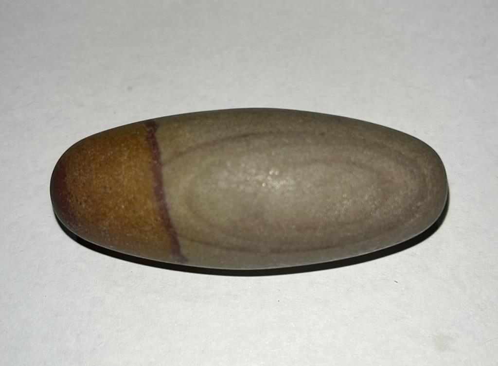 Shiva Lingam steen - 55,5gram - 62mm x 25mm, Ophalen of Verzenden