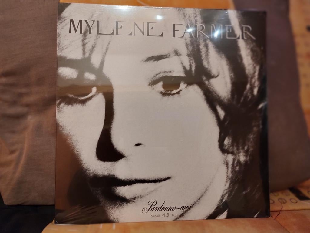 Mylène Farmer - Pardonne-moi (Vinyle maxi 45T), Ophalen, Zo goed als nieuw