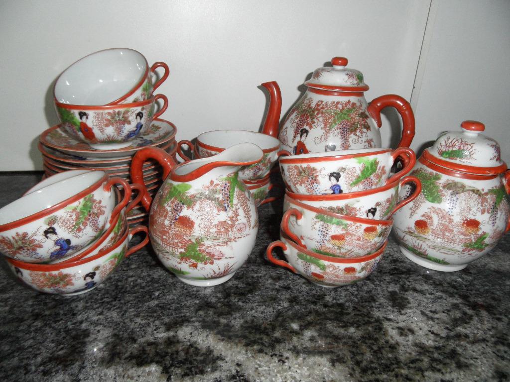 Theeservies, Huis en Inrichting, Ophalen, Gebruikt